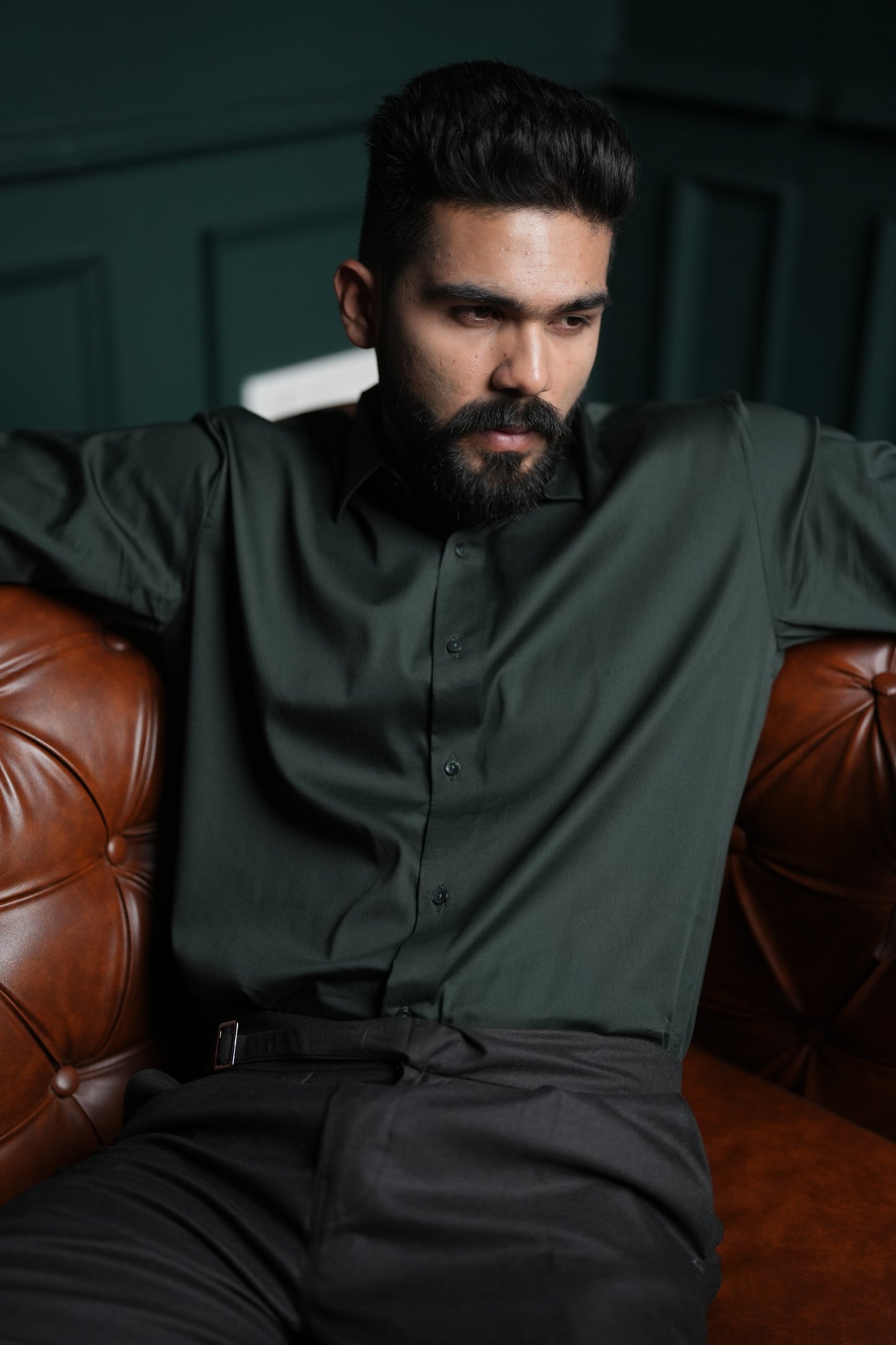 Dark Green Classic Shirt