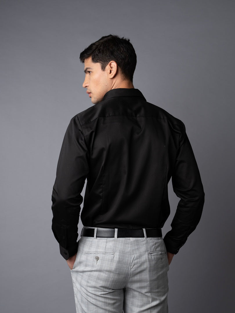 Luxury Black Classic Shirt