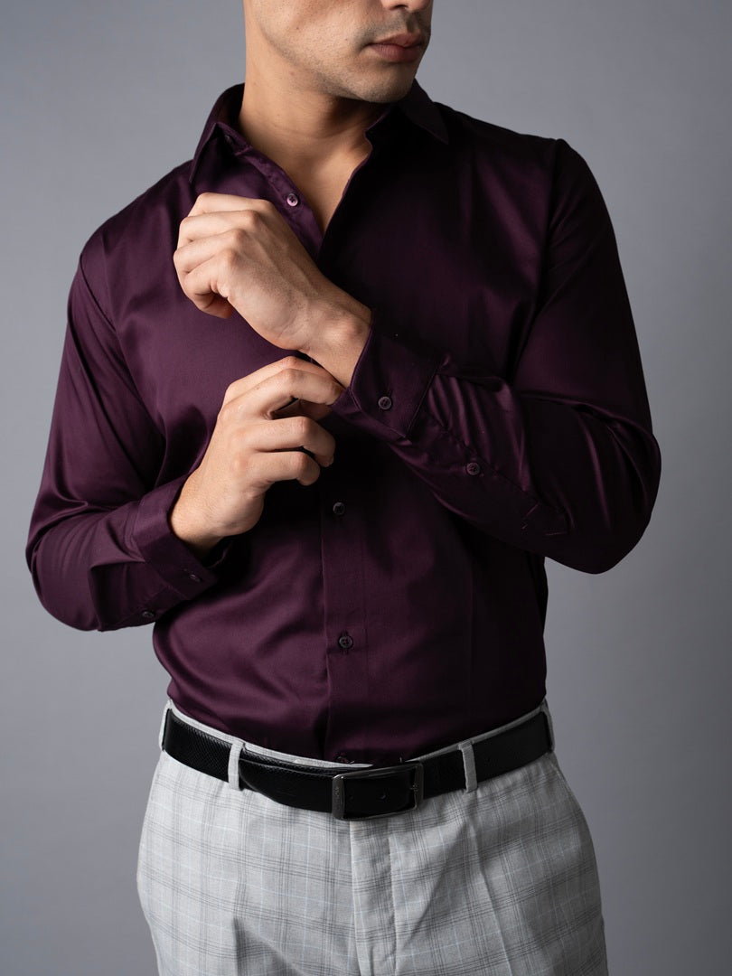 Italian Plum Classic Shirt