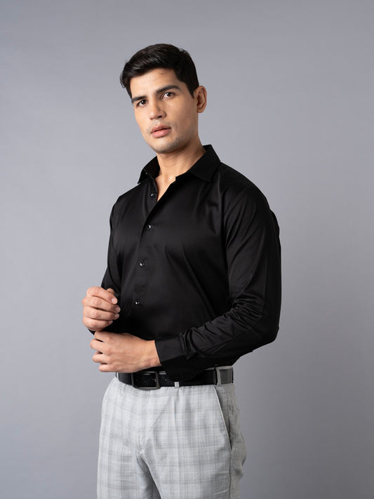 Luxury Black Classic Shirt