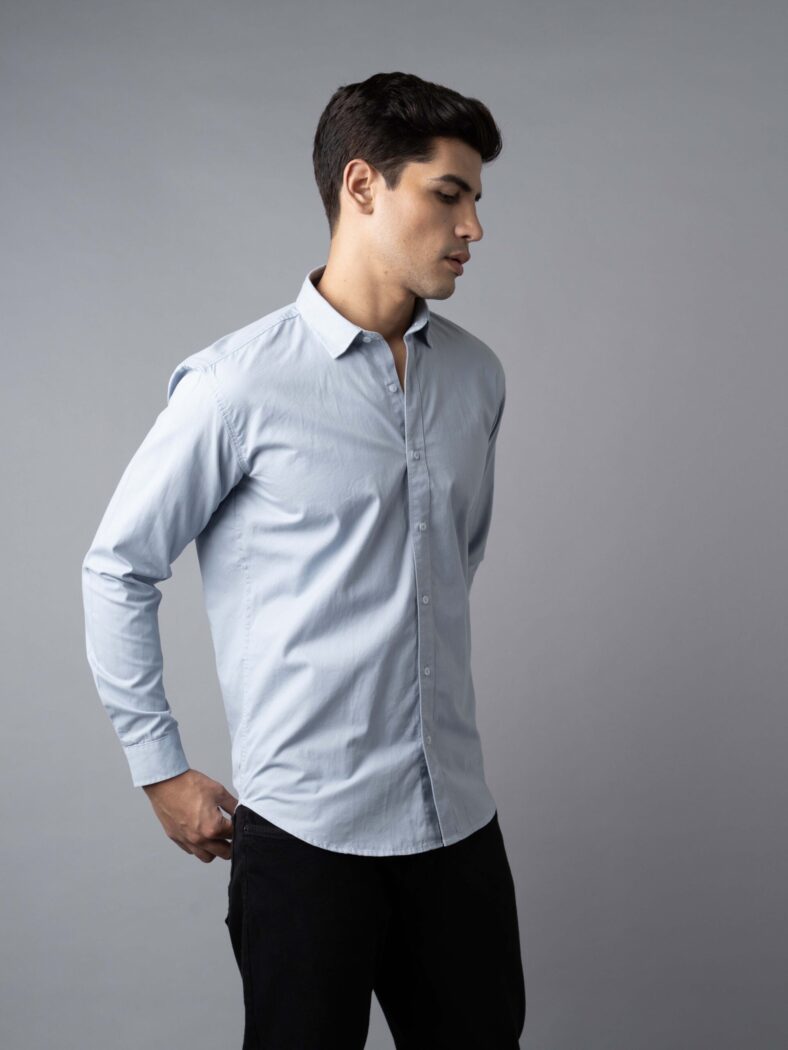 Light Blue Casual shirt